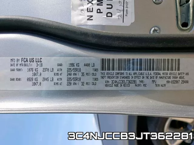 3C4NJCCB3JT362281 фото 2