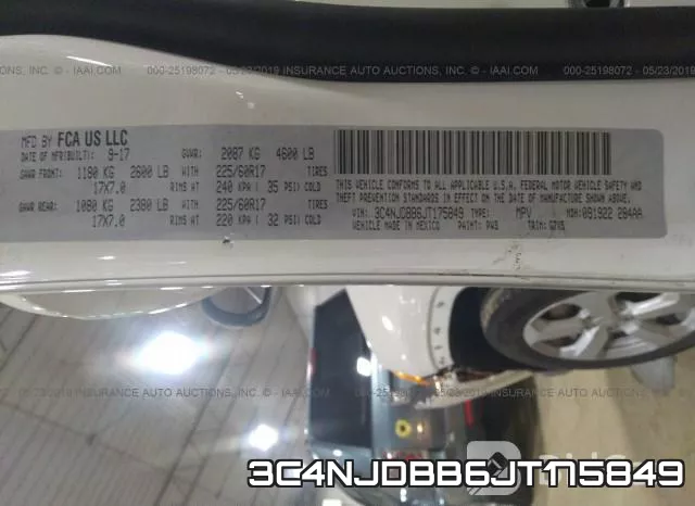 3C4NJDBB6JT175849 фото 10