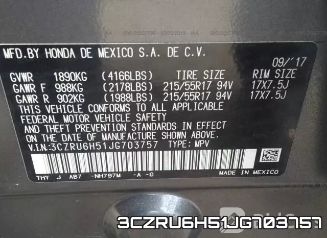 3CZRU6H51JG703757 фото 10