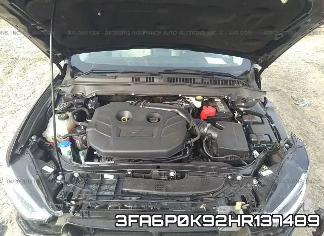3FA6P0K92HR137489 фото 2