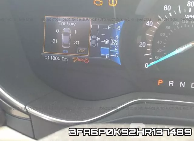3FA6P0K92HR137489 фото 8