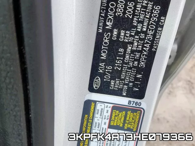3KPFK4A73HE079366 фото 2