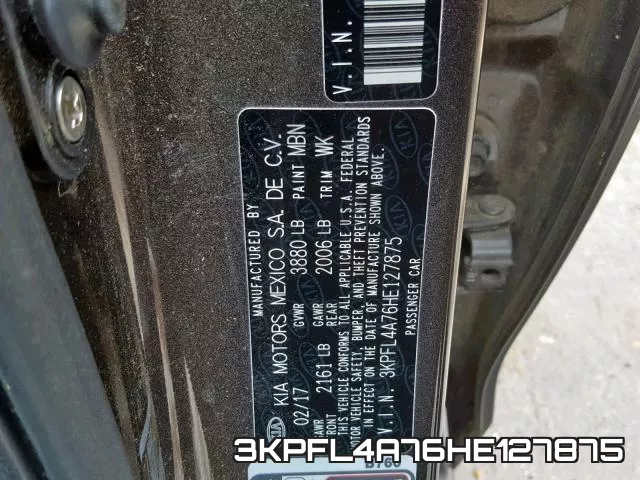 3KPFL4A76HE127875 фото 2