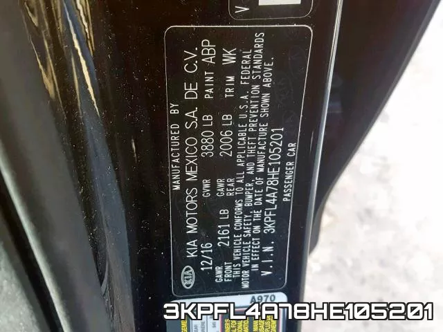 3KPFL4A78HE105201 фото 2