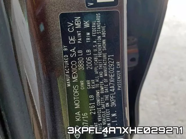 3KPFL4A7XHE029271 фото 2