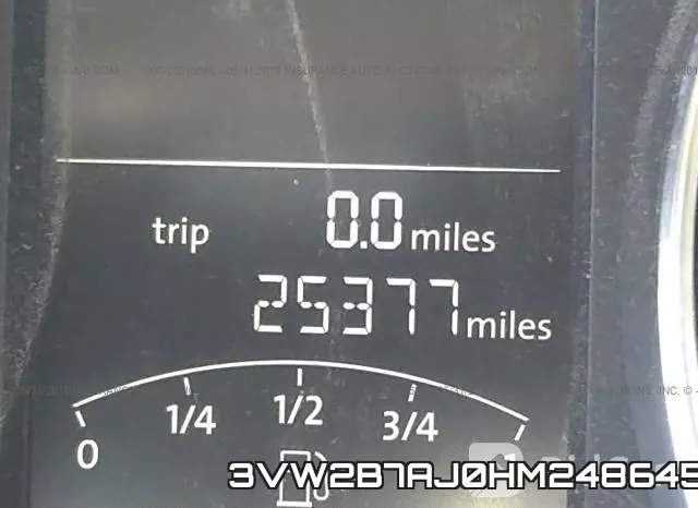 3VW2B7AJ0HM248645 фото 8