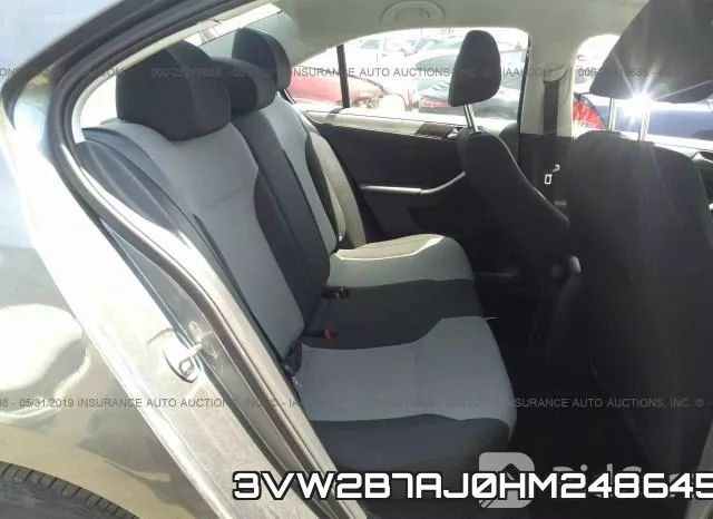 3VW2B7AJ0HM248645 фото 9