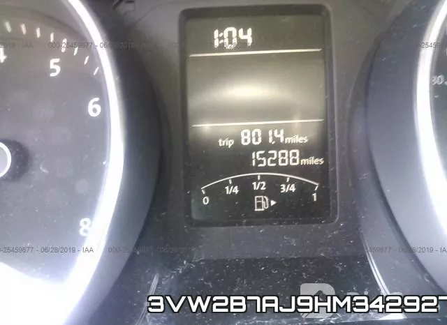 3VW2B7AJ9HM342927 фото 8