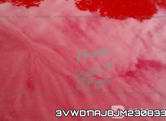 3VWD17AJ8JM230833 фото 2