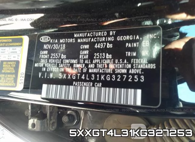 5XXGT4L31KG327253 фото 10