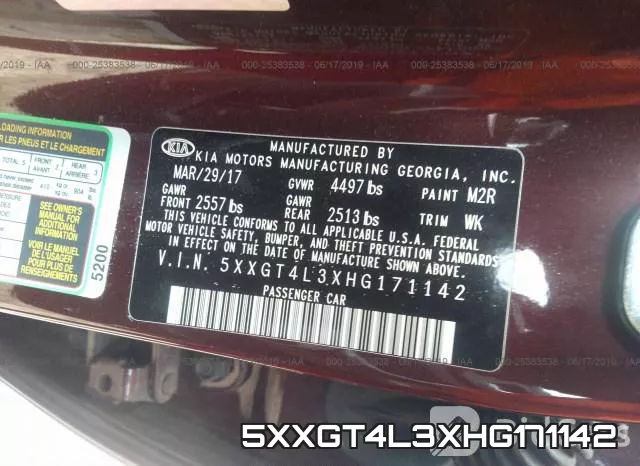 5XXGT4L3XHG171142 фото 10