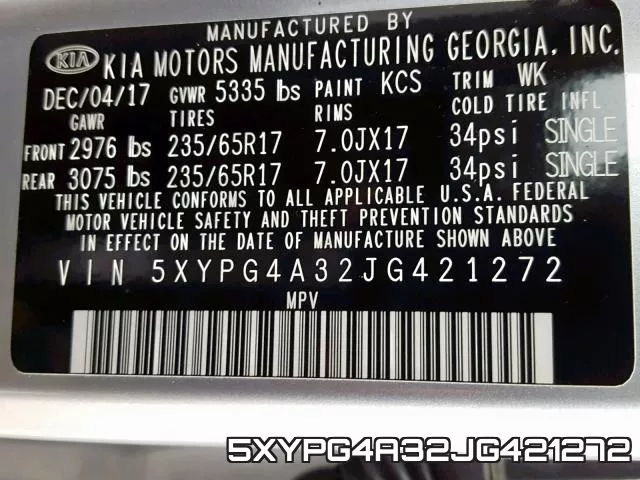 5XYPG4A32JG421272 фото 2