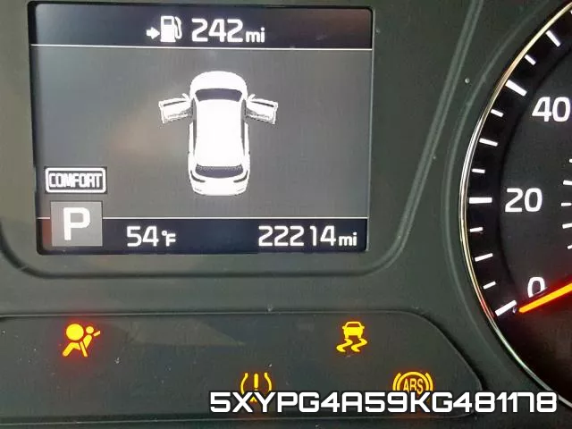 5XYPG4A59KG481178 фото 9