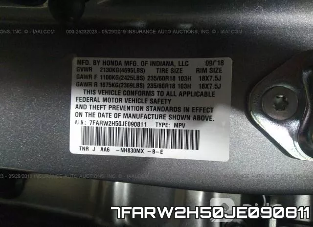 7FARW2H50JE090811 фото 10