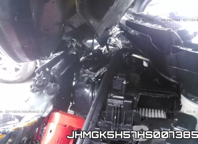 JHMGK5H57HS007385 фото 2