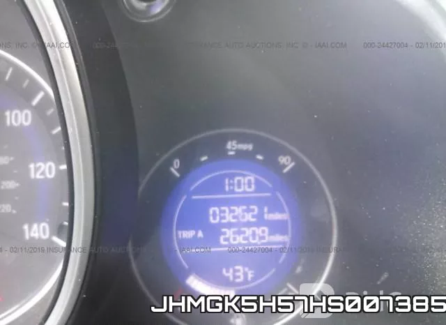 JHMGK5H57HS007385 фото 8