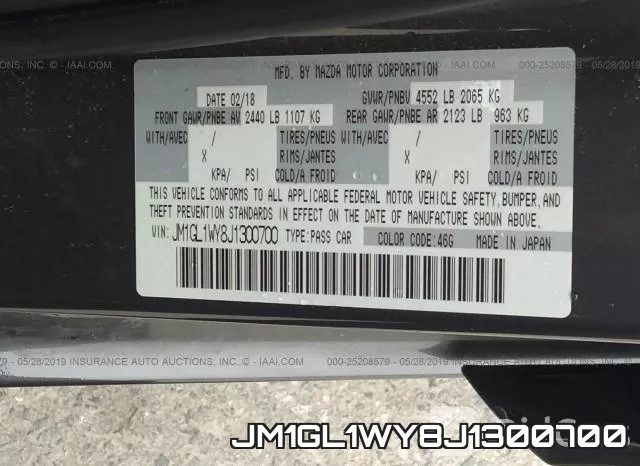 JM1GL1WY8J1300700 фото 10