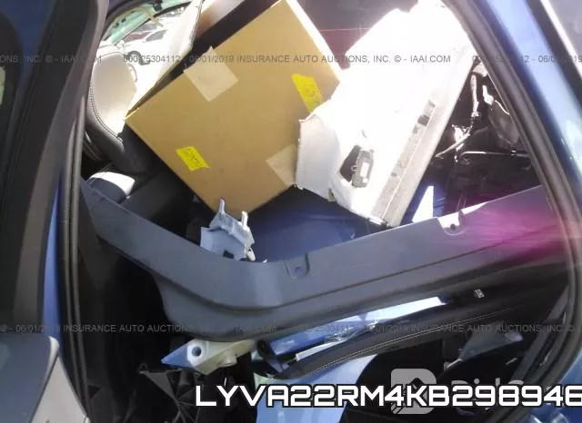 LYVA22RM4KB298946 фото 9