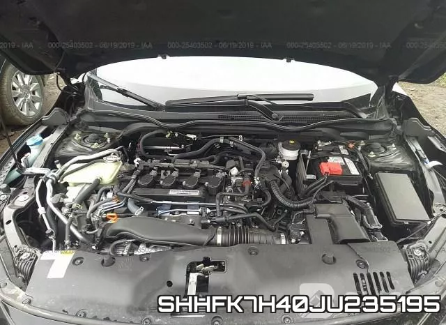 SHHFK7H40JU235195 фото 2