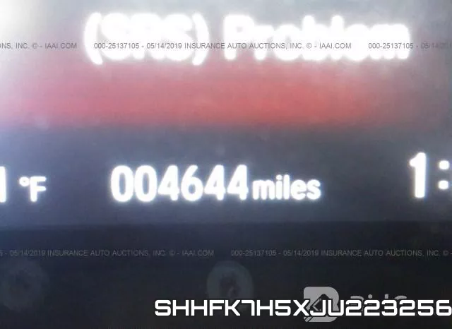 SHHFK7H5XJU223256 фото 8
