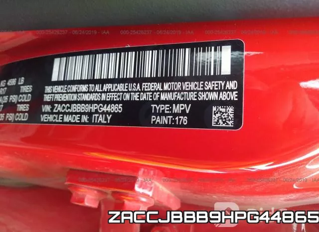 ZACCJBBB9HPG44865 фото 10