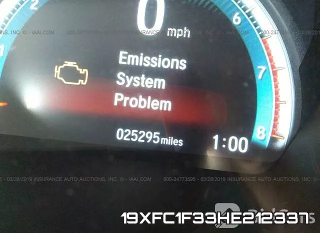 19XFC1F33HE212337 фото 8