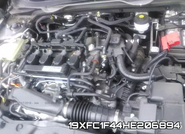19XFC1F44HE206894 фото 2
