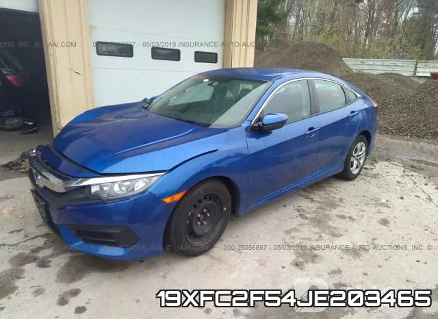 19XFC2F54JE203465 фото 3