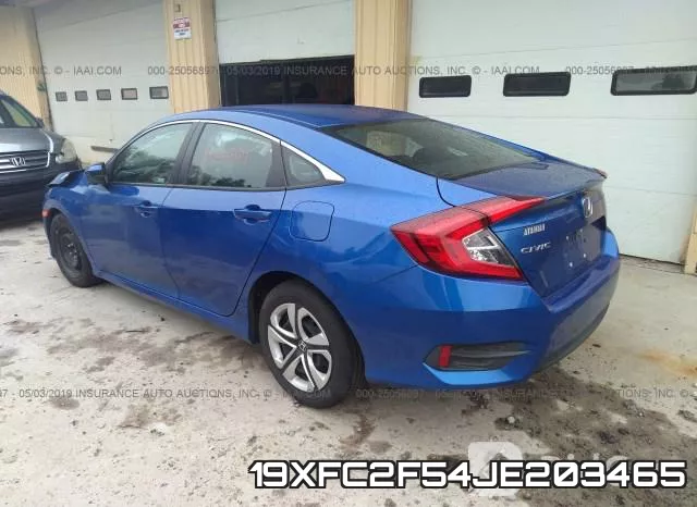 19XFC2F54JE203465 фото 4