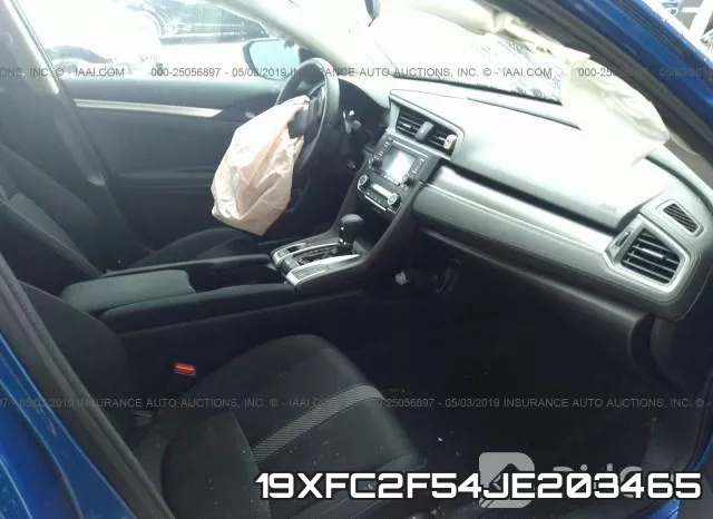 19XFC2F54JE203465 фото 6