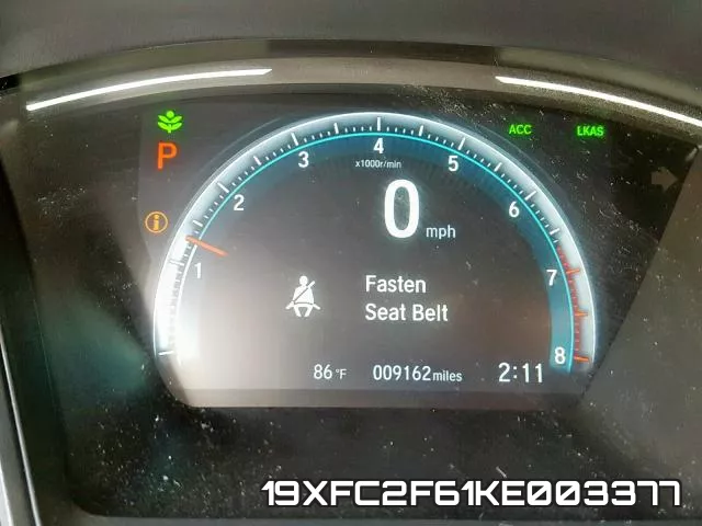 19XFC2F61KE003377 фото 9