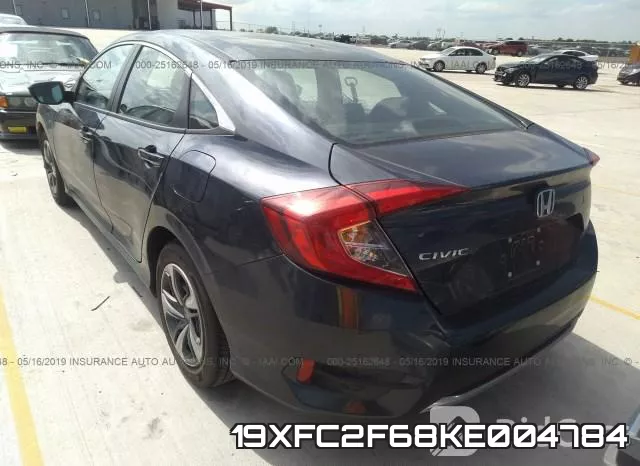 19XFC2F68KE004784 фото 4