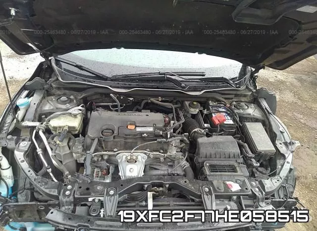 19XFC2F77HE058515 фото 2