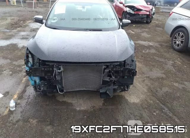 19XFC2F77HE058515 фото 7