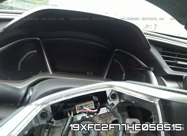 19XFC2F77HE058515 фото 8