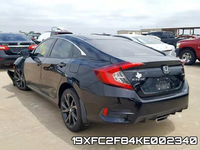 19XFC2F84KE002340 фото 4