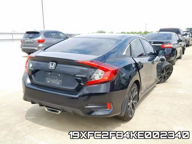 19XFC2F84KE002340 фото 5