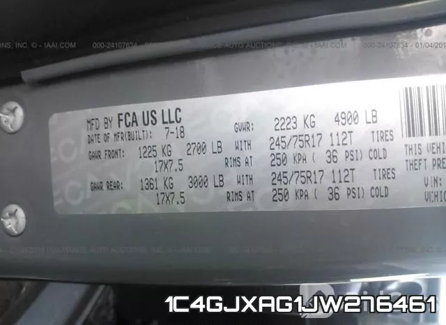 1C4GJXAG1JW276461 фото 10