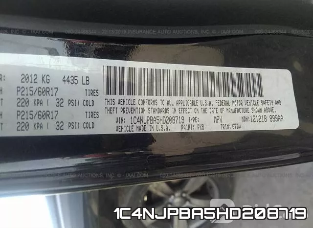 1C4NJPBA5HD208719 фото 10