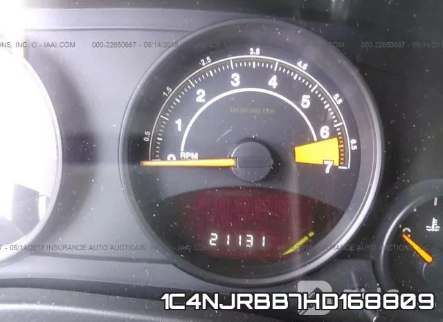 1C4NJRBB7HD168809 фото 8