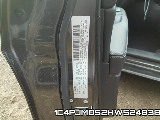 1C4PJMDS2HW524838 фото 2