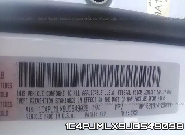 1C4PJMLX9JD549038 фото 10
