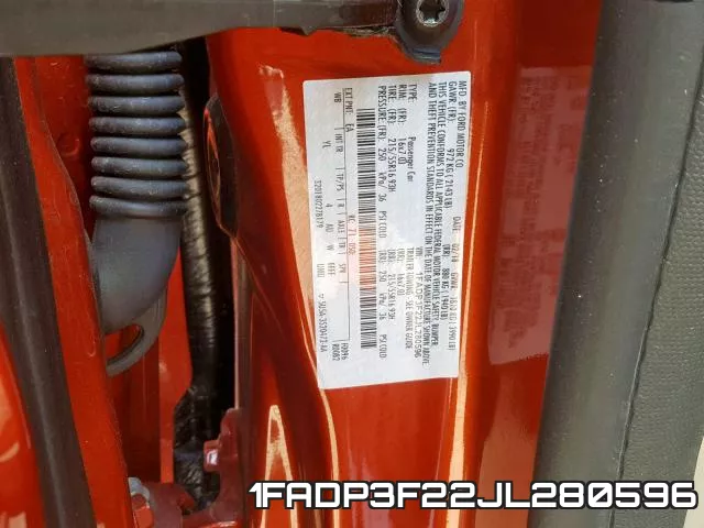 1FADP3F22JL280596 фото 2