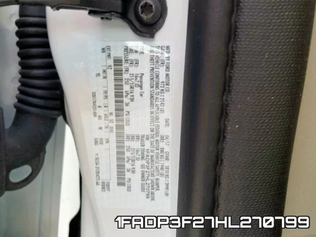 1FADP3F27HL270799 фото 2