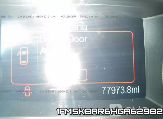 1FM5K8AR6HGA62982 фото 8