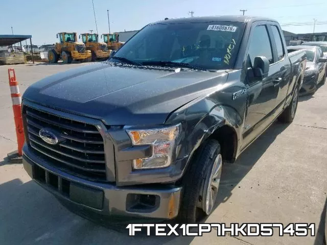 1FTEX1CP7HKD57451 фото 3