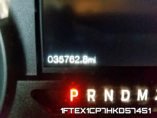 1FTEX1CP7HKD57451 фото 9