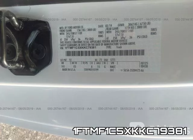 1FTMF1C5XKKC79381 фото 10