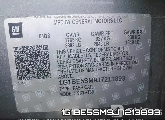 1G1BE5SM9J7213893 фото 10