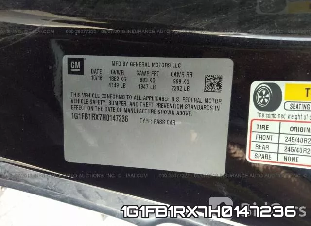 1G1FB1RX7H0147236 фото 10
